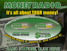 Tablet Screenshot of moneyradio.com